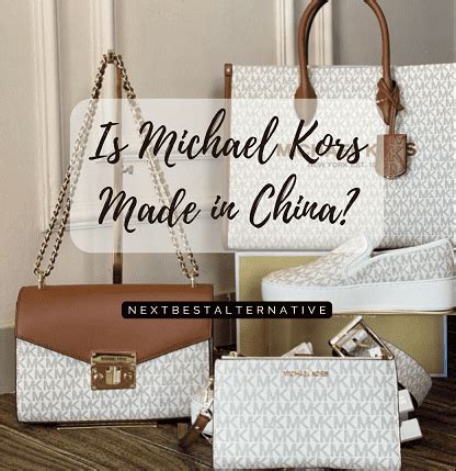 michael kors made in china reddit